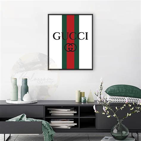 black and white fashion illustration gucci|Gucci Wall Art .